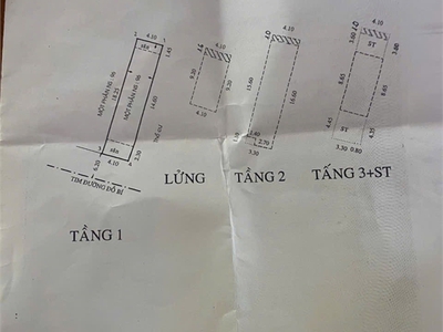 Bán nhà 5 tầng   4x19m, 75m2    mặt tiền đỗ bí, phú thạnh, tân phú   chỉ 10.5 tỷ 4