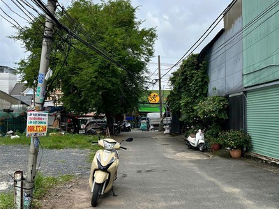 Đất 80m  hoàng hữu nam, long thạnh mỹ   hẻm 1 xẹt   xe tải đỗ cửa 2