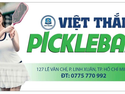 Việt thắng pickleball sân chơi đẳng cấp tại tp. thủ đức