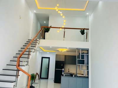 Nhà 2 tầng mới hẻm xe tải quay đầu c3 phạm hùng bình hưng bình chánh. giá 4,08 tỷ tl 1