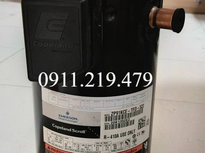Lắp đặt, cung ứng block lạnh Copeland 7.5hp ZP91KCE-TFD-522, HL: 0911.219.479 0