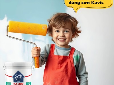 Sơn Kavic bóng nội thất cao cấp KA-388 12