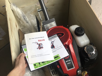 Thanh lý máy làm đất lên luống nhỏ gọn chất lượng 25kg phụ nữ, người già đều làm được 4
