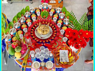 Gà Trống Trên Mâm Cúng Biểu Tượng Linh Thiêng   Phúc Lành 0