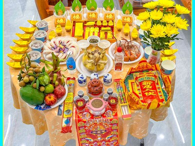 Gà Trống Trên Mâm Cúng Biểu Tượng Linh Thiêng   Phúc Lành 4