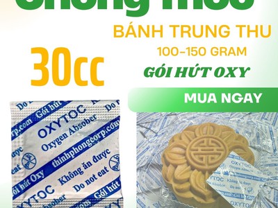 Gói hút oxy- Chống mốc bánh trung thu 1