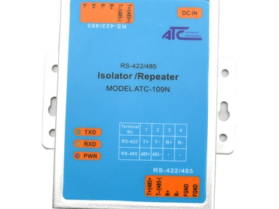 ATC-109N Bộ Lặp Dữ Liệu RS422/485 Cách Ly Quang Điện Chuẩn Công Nghiệp 0