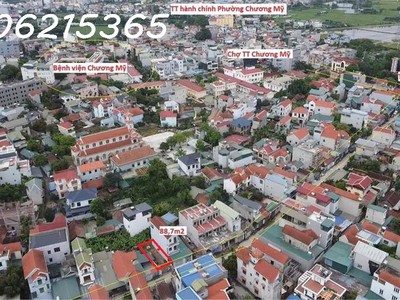 Tôi cần bán lô đất 89m2, full thổ cư, tại chúc lý, phường chương mỹ, tp hà nội, ô tô tránh, kinh 2