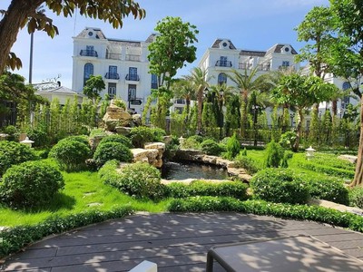 Elegant park villa 380m, mt 39.3 - 105 tỷ biệt thự siêu đẹp, lô góc, view vườn hoa, nội thất triệu 2