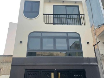 Bán nhà mặt tiền đường tân trang, phường 9, tân bình  4,5x14  3 tầng 0