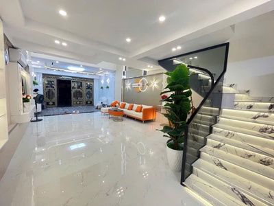 nhà 5 tầng siêu đẹp - hẻm ô tô - full nội thất - giá bằng 1 nền đất 1