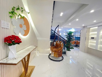  nhà 5 tầng siêu đẹp - hẻm ô tô - full nội thất - giá bằng 1 nền đất 2