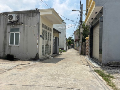 Bán đất mặt ngõ 210 Thành Tô   Tràng Cát dt 90m2 ngõ rộng hơn 3m oto có chỗ quay đầu. 2