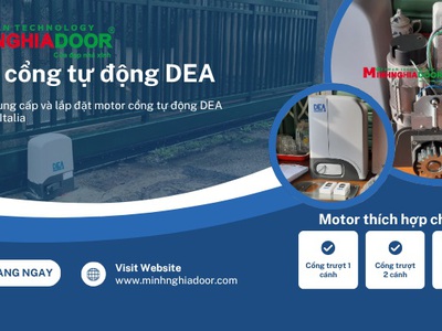 Motor cổng tự động là gì  Chọn 3 loại motor cổng phù hợp 1
