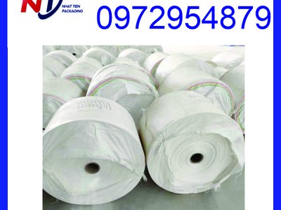 Cuộn PP dệt có tráng quấn thép, dây cáp điện, dây thừng 1