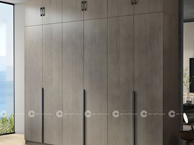 Tủ Quần Áo Gỗ Công Nghiệp MDF Cánh Mở Cao Cấp 0