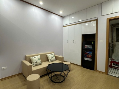 Bán nhà tập thể thái thịnh   50m, 2 ngủ, full nội thất   ô tô đỗ cửa   chỉ 30m ra phố   giá cực 2