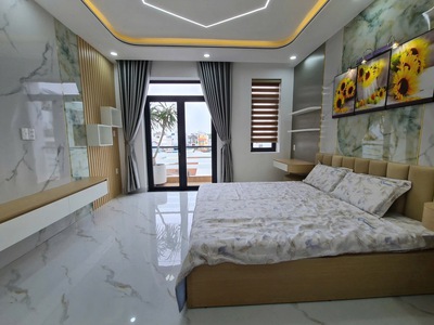 Nhà hẻm xe tải -  4 tầng - kinh dương vương - lê cơ - bình tân - nhỉnh 6 tỉ 0