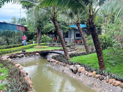 Bán nhà vườn siêu đẹp   đường nước giếng nhật, thạch cầu   gần 700m  không gian xanh đẳng cấp 3