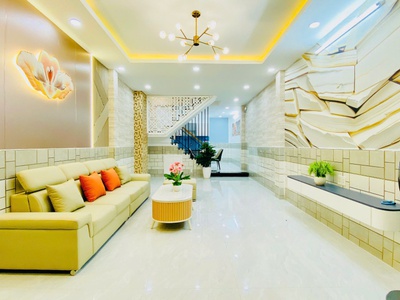 Bán mini home ngang 4.1m, full nội thất, gần emart phan huy ích chỉ 5 tỷ nhỉnh tl 0