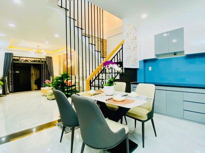 Bán mini home ngang 4.1m, full nội thất, gần emart phan huy ích chỉ 5 tỷ nhỉnh tl 1