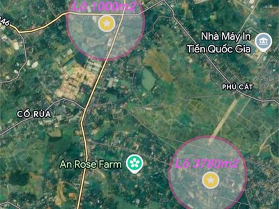 Chính chủ bán 2 lô đất cực phẩm tại phú cát , quốc oai - đường oto tranh thoải mái- gia tốt 4