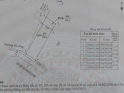 Chính chủ cần bán mảnh đất đẹp   trung tâm phường bình minh- sơn la - 2 tỷ 850 1