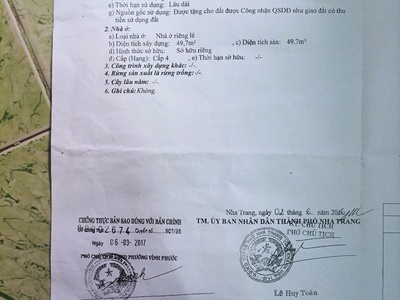 Chính chủ bán đất tặng nhà   lô góc mặt tiền đường 2/4  30m  và đường ngô đến   tháp bà, nha trang 2
