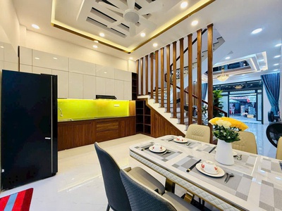 Bán gấp nhà hẻm đường 59 82 met 5 tầng, dt: 5x17 giá mềm nhất quận 10.5 tỷ gò vấp hồ chí minh -nhà 2