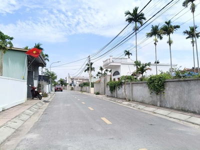 Bán đất mặt đường kinh doanh   đào yêu, hồng thái, an dương 2