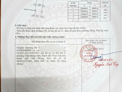 Bán đất mặt đường kinh doanh   đào yêu, hồng thái, an dương 3