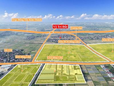 Bán đất ngay trung tâm xã mới Kim Thành, Hải Phòng giá 682tr 1