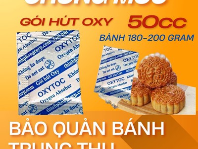 Chống mốc bánh trung thu-Gói hút oxy chất lượng 2
