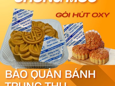 Chống mốc - Bảo quản bánh trung thu - Gói hút oxy 0