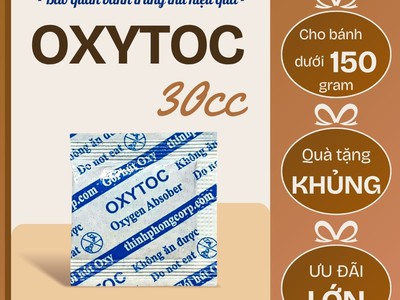Bánh trung thu 120gram bảo quản bằng gói hút oxy 30cc 0