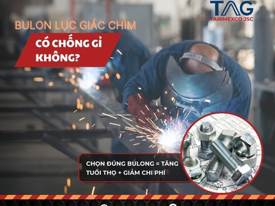 Bulon lục giác chìm có chống gỉ không 0