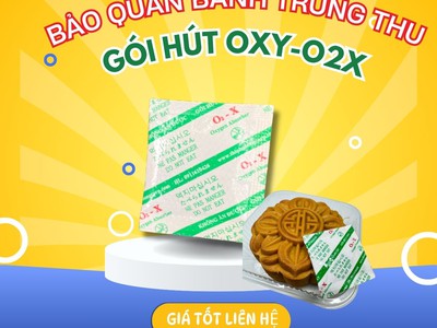 Bảo quản bánh trung thu đúng cách với gói hút oxy 0