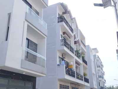 Hiếm views tô hiệu - hòa bình 52m2  - 5 tầng mới - hxh 6m thông 1