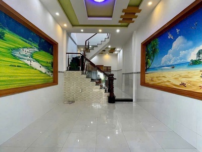 Bán nhà 1t1l mới đẹp, sổ riêng thổ cư, đường oto, gần chợ 26, chỉ 2tỷ690 0