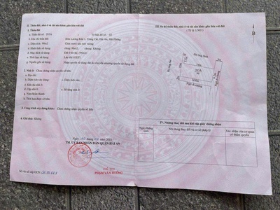 Bán đất lô góc ngõ 104 Cát Linh   Tràng Cát cách chợ dân sinh chỉ 200m giá 22tr/m2. 1