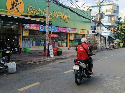 Đất ở mặt tiền trung mỹ tân xuân hóc môn 450m2 ngang khủng 10m 1