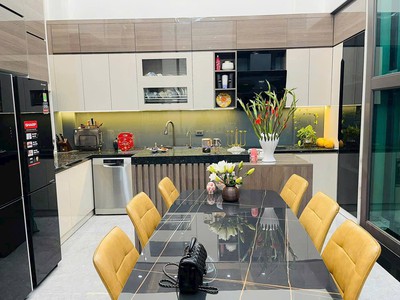 Bán nhà 4 tầng full nội thất khu Ecopark Hải Dương, TP Hải Phòng mới, 96m2, mt 6m, thang máy 2