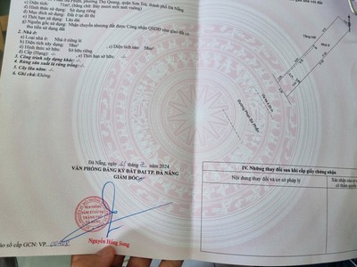 Chính chú bán đất mặt tiền đường 7m5 Phan Bá Phiến , Sơn Trà , Đà Nẵng 2