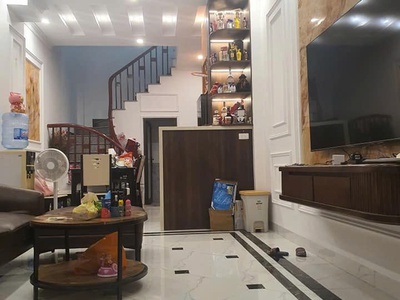 Bán nhà mặt ngõ Bùi Quốc Khái, Linh Đàm, 7.6 tỷ, ô tô đỗ cửa 1