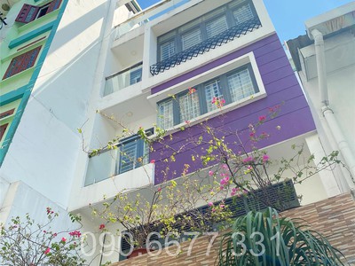 ‼ bình thạnh giáp q1 - ngang hơn 5m xe hơi vào nhà - có thang máy - 6 tầng 100m2 - 17 tỷ 0