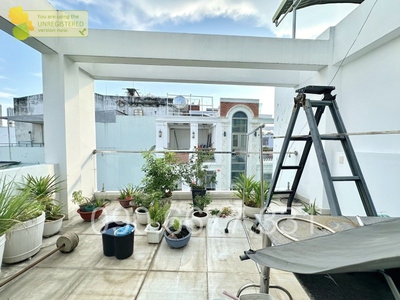 ‼ bình thạnh giáp q1 - ngang hơn 5m xe hơi vào nhà - có thang máy - 6 tầng 100m2 - 17 tỷ 4