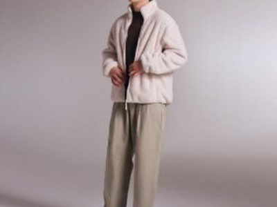 Unisex  Áo khoác lông thú cơ bản có khóa kéo 0