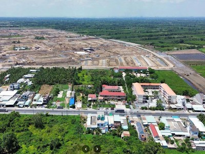 Bán 50ha đất view sông vàm cỏ đông   mặt tiền lương hòa   bến lức, long an 1