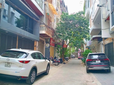 Bán nhà hoàng ngọc phách   ô tô tránh   mặt tiền 8.5m   vỉa hè   kinh doanh   63m  x 4t   21,4 tỷ 2
