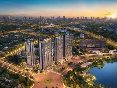 Bán căn viwe công viên mễ trì mặt đường lê quang đạo the matrix one gđ2 116m2   3pn2vs  giá tts 4
